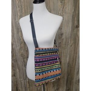 Crossbody purse, boho Aztec
